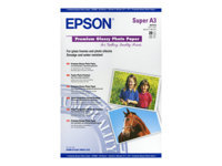 Bild von EPSON  glänzend  Foto Papier inkjet 250g/m2 A3+ 20 Blatt 1er-Pack