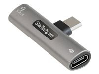 Bild von STARTECH.COM USB-C Audio und Ladeadapter - mit USB-C-Audio-Kopfhörer-/Headset-Anschluss und 60W PD Passthrough-Ladegerät