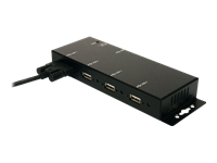 Bild von EXSYS EX-1166HMV 4Port externer USB 2.0 Hub Metall verschraubbar