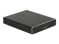Bild von DELOCK  Externes Gehäuse 2 x M.2 Key B > SuperSpeed USB 10 Gbps (USB 3.1 Gen 2) mit RAID