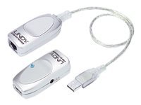 Bild von LINDY USB Cat. 5 Extender bis 50m. USB 1.1 Anschluss fuer optionales Netzteil