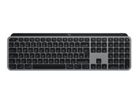 Bild von LOGITECH MX Keys for Mac Advanced Wireless Illuminated Keyboard - SPACE GREY - DEU - EMEA