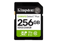 KINGSTON 256GB SDXC Canvas Select Plus