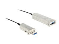 Bild von DELOCK Kabel USB 3.0-A Stecker > Buchse Aktives Optisches Kabel 50 m