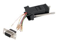 Bild von STARTECH.COM DB9 auf RJ45 Modular Adapter - Bu/Bu