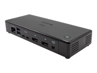 Bild von I-TEC Thunderbolt3/USB-C Dual DisplayPort 4K Docking Station 2x DP 1x GLAN 1x USB 3.1 2xUSB 3.0 2xUSB-C Data 1x Autio/Mic 85W PD KL