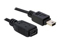 Bild von DELOCK Kabel USB 2.0 mini B Verlaeng. St/Bu  1m