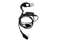 Bild von HYTERA C-Haken-Ohrhörer mit Inline-Mikrofon PTT-Taste und VOX-Schalter für BD505/LF BD555 BD615 PD405 PD415 PD485 PD505/LF PD565