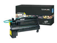 Bild von LEXMARK C792 Toner gelb Standardkapazität 20.000 Seiten 1er-Pack