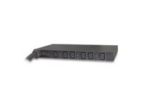 APC Basic Rack PDU Rack AC 208V 3-phase input Hubbell CS8365C output connectors 6 IEC 60320 C19 1U 2.4m cord