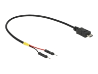 Bild von DELOCK USB Stromkabel micro-B auf 2 x Pfostenstecker einzeln Strom 20cm