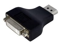 Bild von STARTECH.COM DisplayPort auf DVI Adapter mit bis zu 1920x1200 - DP 20Pin (Stecker) zu DVI-I 29Pin (Buchse)Video Konverter