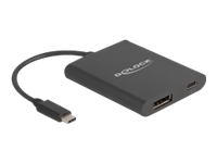 Bild von DELOCK USB Type-C Adapter zu DisplayPort DP Alt Mode 8K mit HDR und Power Delivery 60W