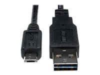 Bild von EATON TRIPPLITE Universal Reversible USB 2.0 Cable Reversible A to 5Pin Micro B M/M 3ft. 0,91m