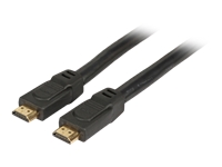 Bild von EFB HighSpeed HDMI Kabel mit Ethernet 4K60Hz A-A St-St 10m schwarz