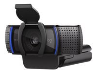 LOGITECH HD Pro Webcam C920S Webcam colour 1920 x 1080 audio USB
