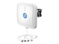 QUWIRELESS Tri-Band 2.4/5-7 GHz WiFi 6E/7 4x4 MIMO Sector Panel N-Male Wall/Mast Antenna