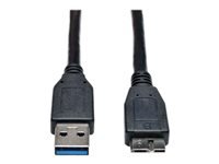 Bild von EATON TRIPPLITE USB 3.0 SuperSpeed Device Cable A to Micro-B M/M Black 6ft. 1,83m