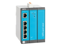 Bild von INSYS icom MRX3 LAN modularer-LAN-LAN-Router VPN 5xEthernet 10/100BT 2xdig.Ein MRcard-Slots 1xfrei