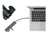 TRUST Hub USB-C HALYX 5 ports 3 USB 1 SD et 1 micro-SD