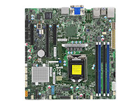 Płyta Główna Supermicro X11SSZ-F 1x CPU SkyLake Micro ATX, 1U Optimized IPMI 