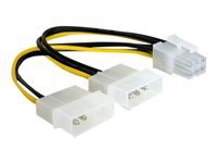 Bild von DELOCK Stromkabel fuer PCI Express Karten 15cm