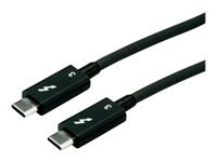 Bild von ROLINE Thunderbolt 3 Kabel Typ C ST/ST schwarz 0,5m