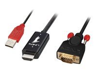 Bild von LINDY Kabel HDMI an VGA aktiv 2m. Stecker / Stecker