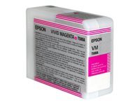 Bild von EPSON T580 Tinte vivid magenta Standardkapazität 80ml 1er-Pack