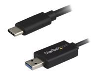 Bild von STARTECH.COM USB-C auf USB Datentransferkabel für Mac und Windows - USB 3.0 - USB C Datenkabel / Linkkabel - USB Type C Kabel