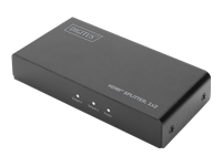 Bild von DIGITUS DS-45324 4K HDMI Splitter 1x2 4K2K UHD/60Hz EDID HDR HDCP schwarz