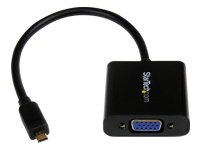 Bild von STARTECH.COM Micro HDMI auf VGA Adapter Konverter für Tablet/ Smartphones/ Ultrabook -Micro HD Stecker zu VGA Buchse - 1920x1200