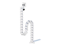 Bild von NEOMOUNTS Cable Spine Organizer for sit/stand desk frames clamp mounted white