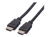 Bild von ROLINE HDMI HS Kabel+Ethernet A-A ST/ST schwarz 1,5m