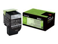 Bild von LEXMARK 802K Toner schwarz kleine Kapazität 1.000 Seiten 1er-Pack return program