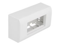 Bild von DELOCK Aufputzgehäuse für Easy 45 Module 152x82mm weiss