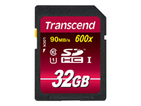 Bild von TRANSCEND Ultimate 32GB SDHC UHS-I Card Class10 90MB/s MLC