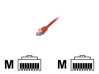 MCL Cordon de brassage RJ45 CAT 6 F/UTP - 10m Rouge