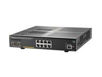 HPE Aruba 2930F Switch, 8G, 2 SFP+ Ports, PoE+, Layer 3, VSF Stacking, RIP Routing, Access OSPF, ACLs, QoS