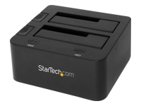 Bild von STARTECH.COM 2-fach USB3.0 Festplatten Dockingstation mit UASP für 6,35/8,89cm 2,5/3,5zoll SSD/HDD SATA USB Dual Bay Dockingstat