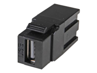 Bild von EFB Keystone Einbauadapter USB2.0 A - A schwarz