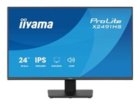 Bild von IIYAMA X2491HS-B1 60,96cm 24Zoll IPS-panel 1920x1080 120Hz 15mc Height Adj. Stand 1ms MPRT 350cd/m HDMI DisplayPort Speakers