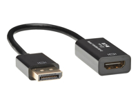 EATON TRIPPLITE DisplayPort to HDMI 4K Active Adapter Video Converter DP Ver 1.2 HDCP 4K 30Hz M/F 6-in. 15.24 cm