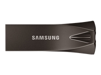 Bild von SAMSUNG BAR Plus USB Typ-A 512GB 400 MB/s Lesen 110 MB/s Schreiben USB 3.1 Flash Drive mit Titan Gray mit Schlüsselring