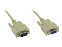 Bild von INLINE VGA Verlaengerung 15pol HD Stecker / Buchse 5m