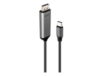 LINDY 2m Bi-Directional Type C to DisplayPort, Cable