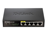 Bild von D-LINK DES-1005P 5-Port PoE Fast Ethernet Desktop Switch 5x 10/100 Mbit/s