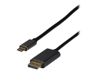 Bild von EFB USB 3.2 HDMI 2.0 Adapterkabel Typ-C Stecker - DP20 Stecker 8K30Hz 2m