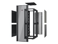 APC NetShelter SX Deep Enclosure Without Sides Rack cabinet Black 42U 19 TAA Compliant
