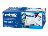 Bild von BROTHER TN-135 Toner cyan hohe Kapazität 4.000 Seiten 1er-Pack